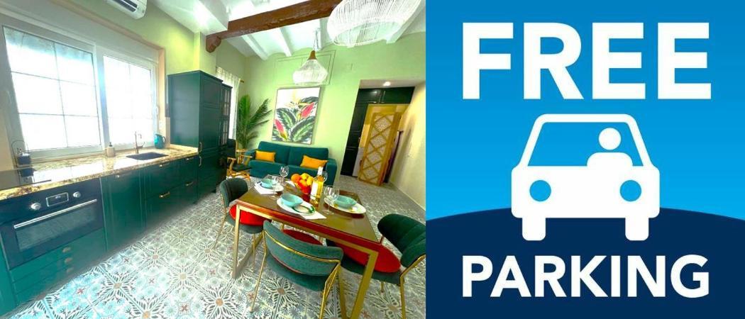 Esmeralda Apartment With Free Private Underground Parking Valencia Exterior photo